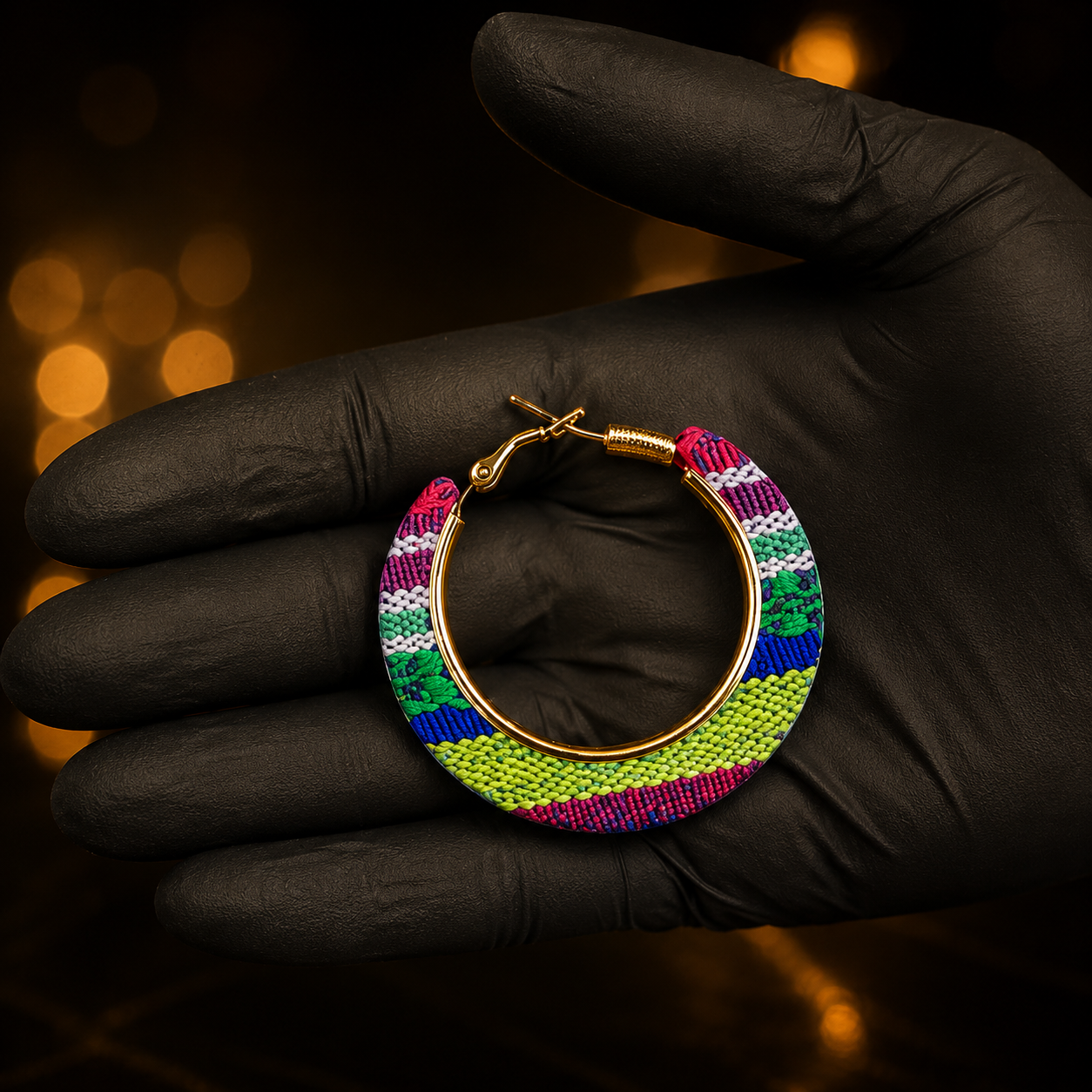 Boho Hoop Statement Earrings