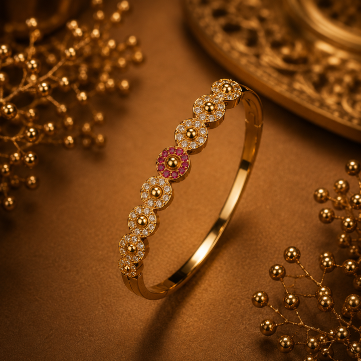 Luxury Crystal Circle Bracelet