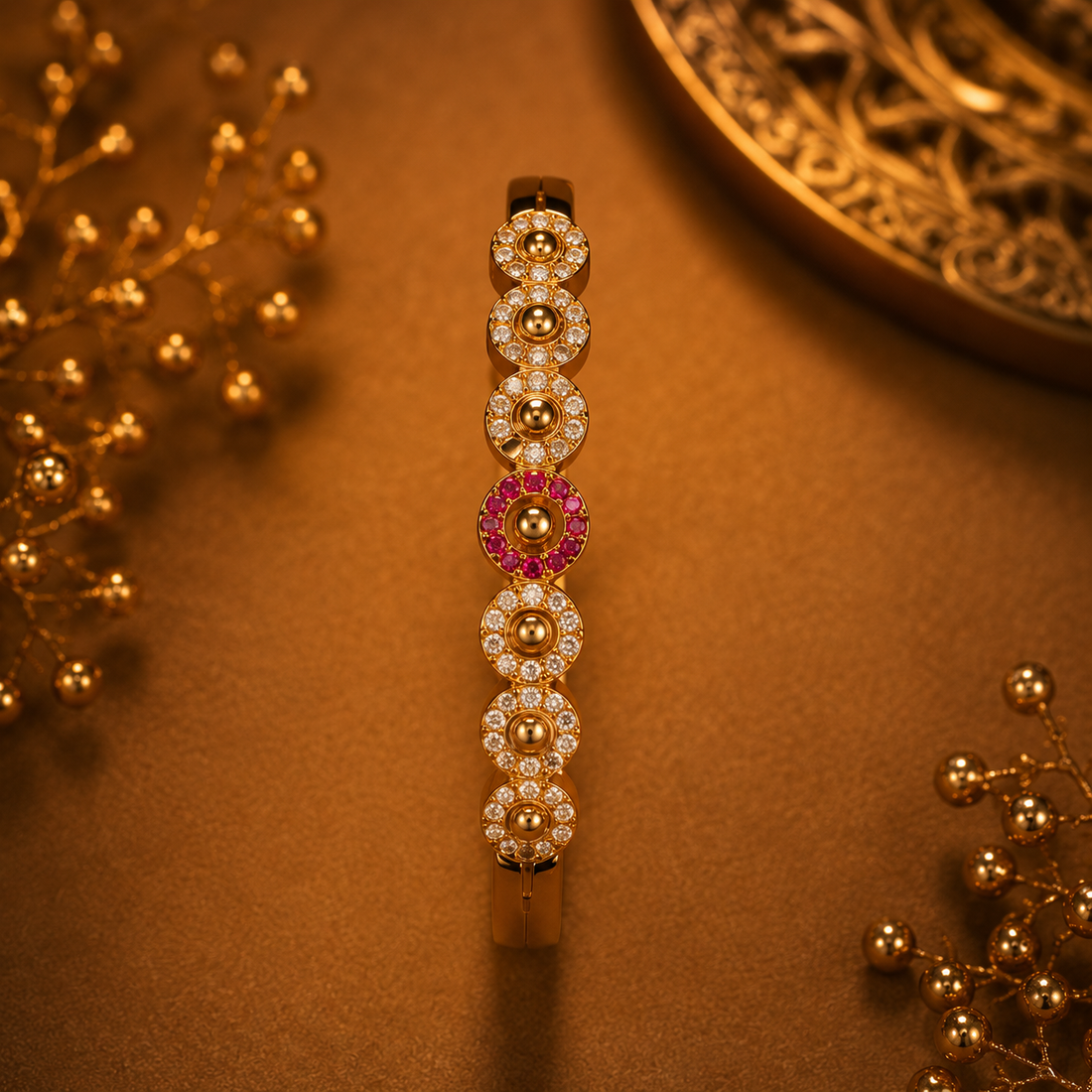 Luxury Crystal Circle Bracelet