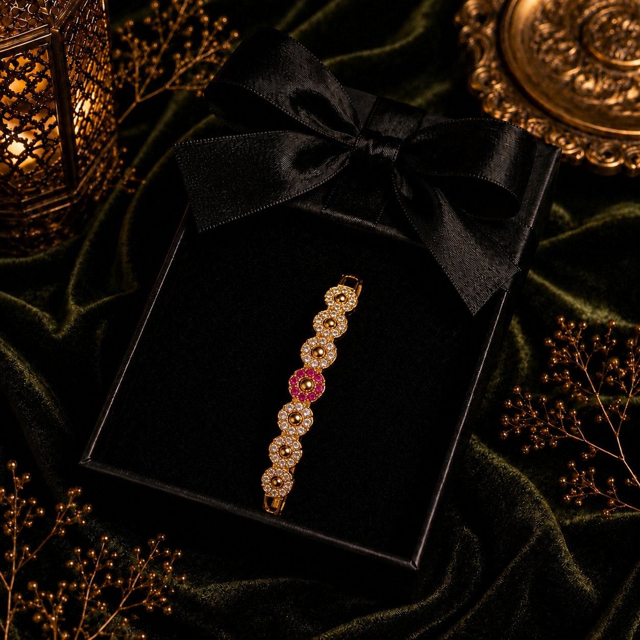 Luxury Crystal Circle Bracelet