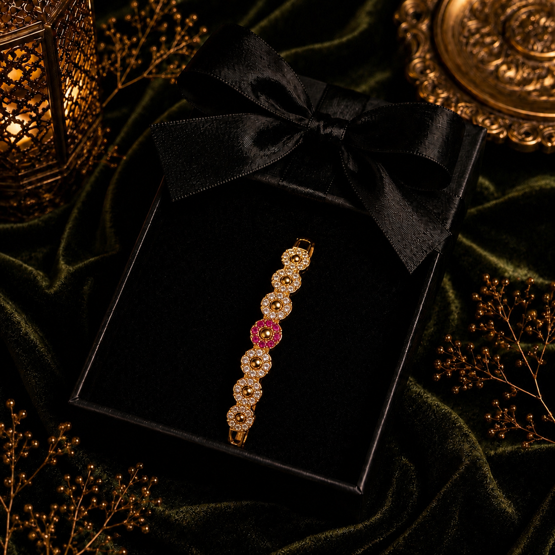 Luxury Crystal Circle Bracelet