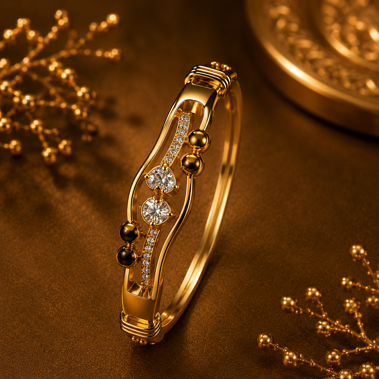 Luxury Crystal Heart Bracelet
