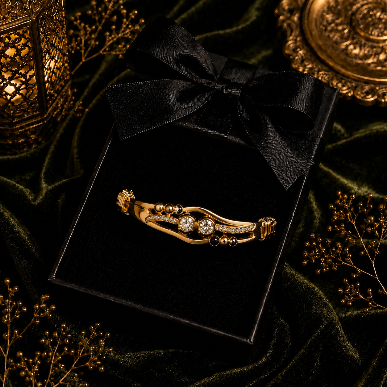 Luxury Crystal Heart Bracelet