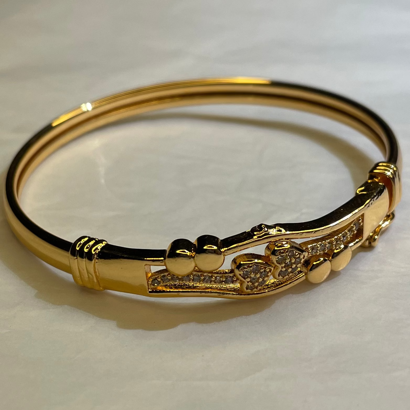 Luxury Crystal Heart Bracelet