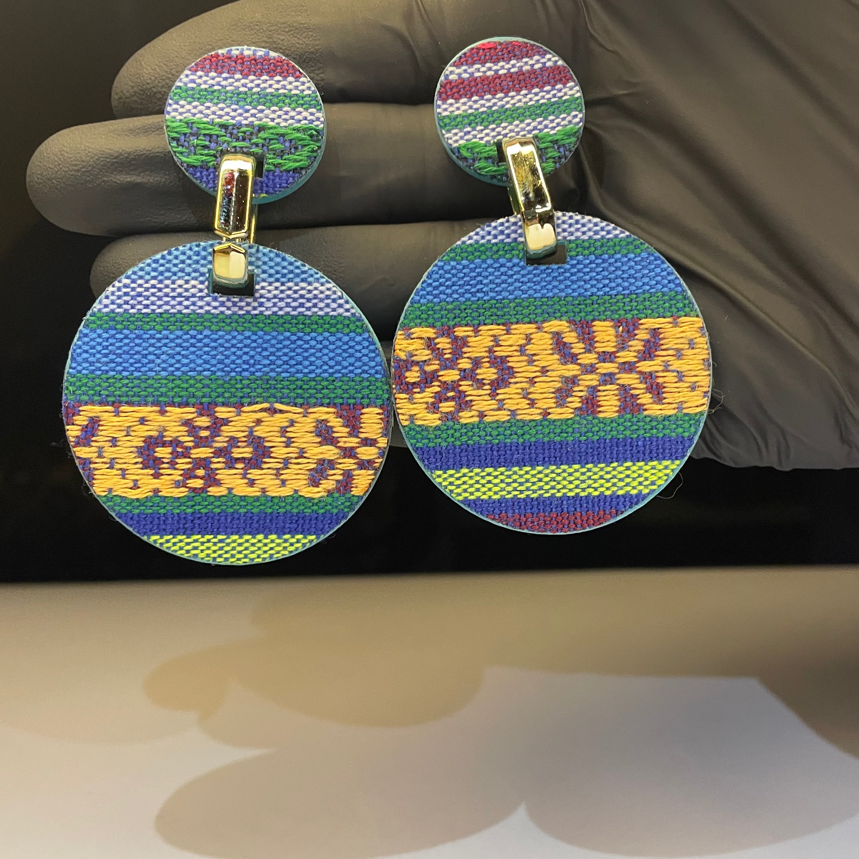 Boho Round Statement Earrings