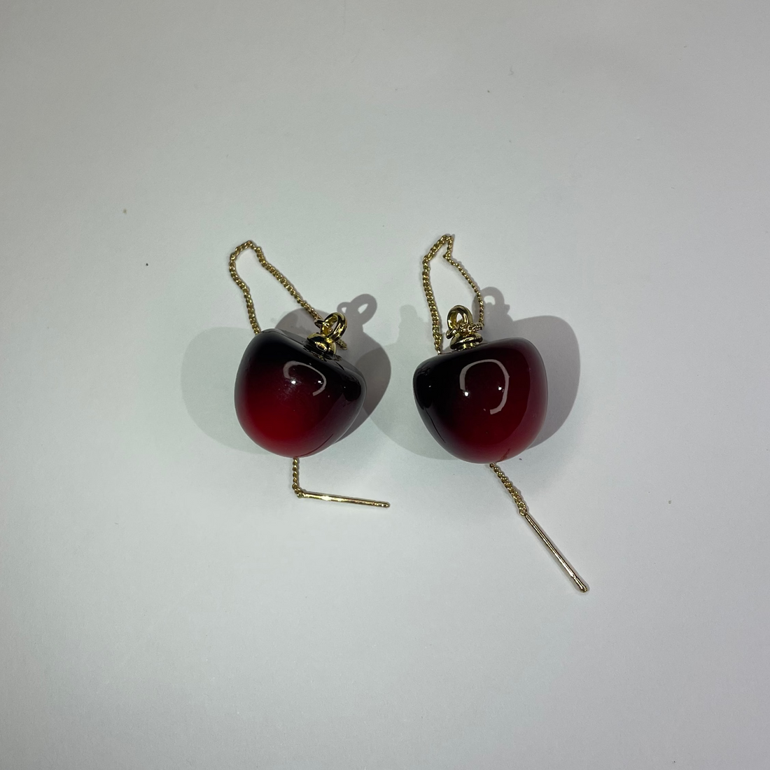 Cherry Drop Earrings
