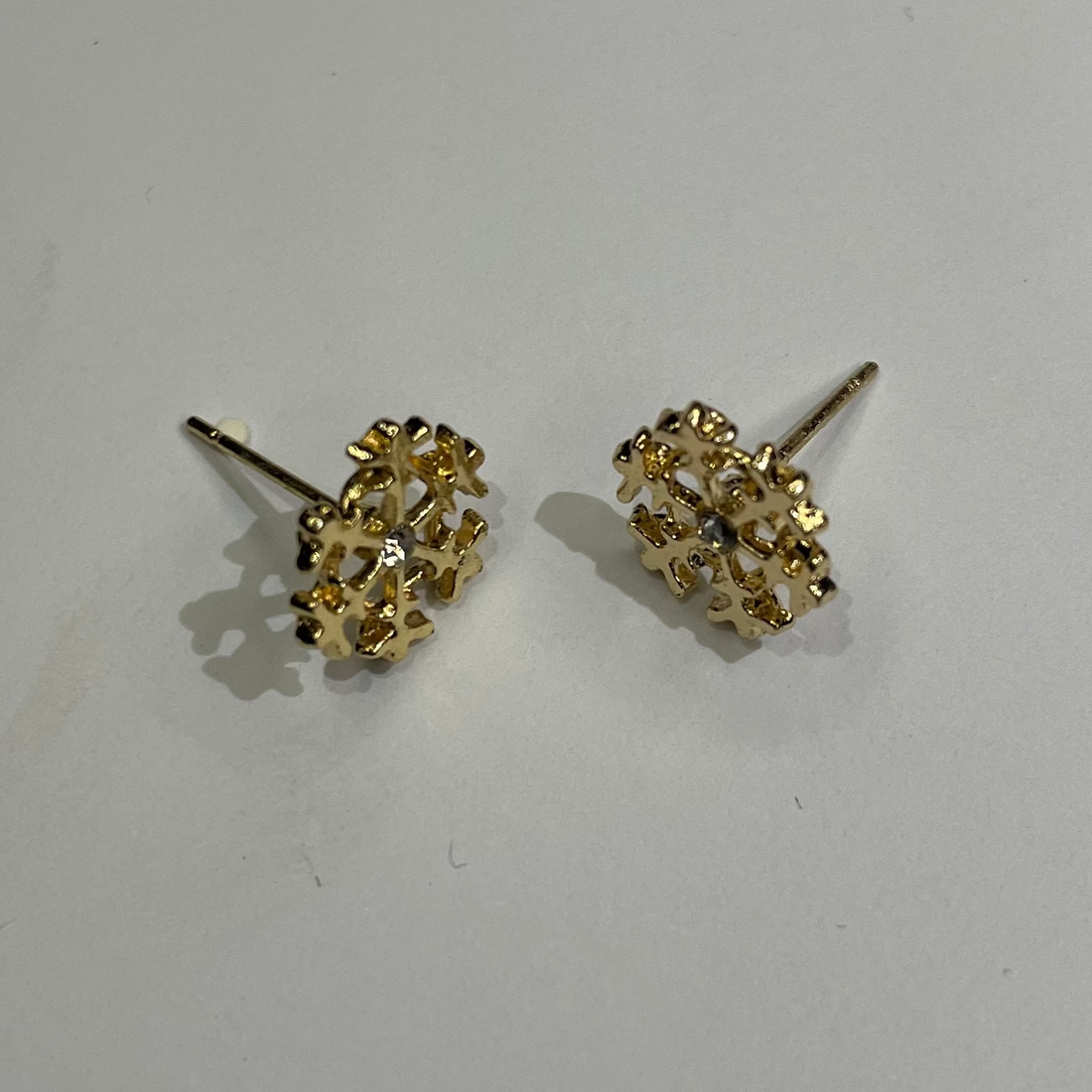 Luxury Snowflake Stud Earrings